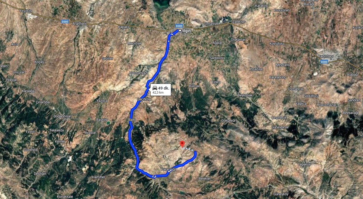 KONYA ILGIN YUKARIÇİĞİL-BÜYÜK  KÖYÜNDE 12.747 M² TARLA SATILIKTIR. - KONYA ILGIN fotoğraf 2